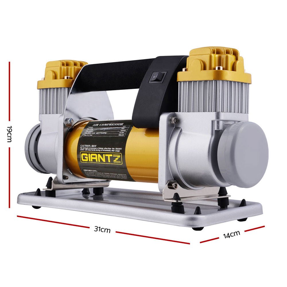 GIANTZ 12V Air Compressor – 200L/min Portable Inflator & Deflator — photo 2