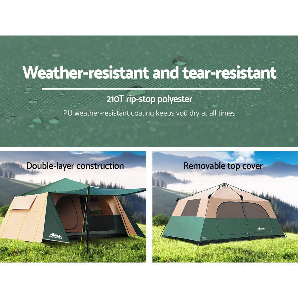 Weisshorn Instant Up Camping Tent - 8 Person — photo 4