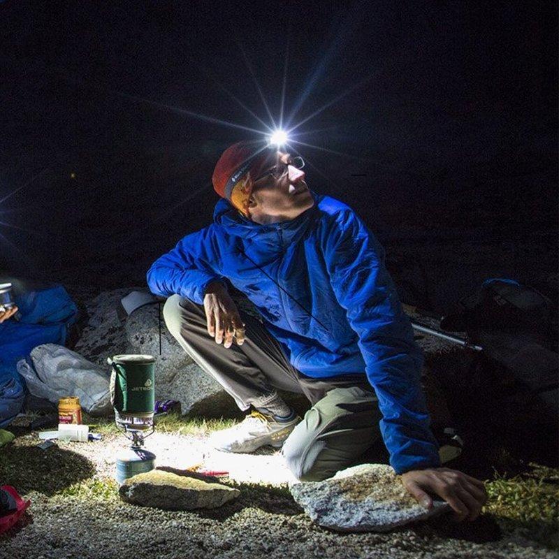 3 Mode COB LED Headlamp – Black/Blue | 120 Lumen, Adjustable & Hands-Free — photo 2