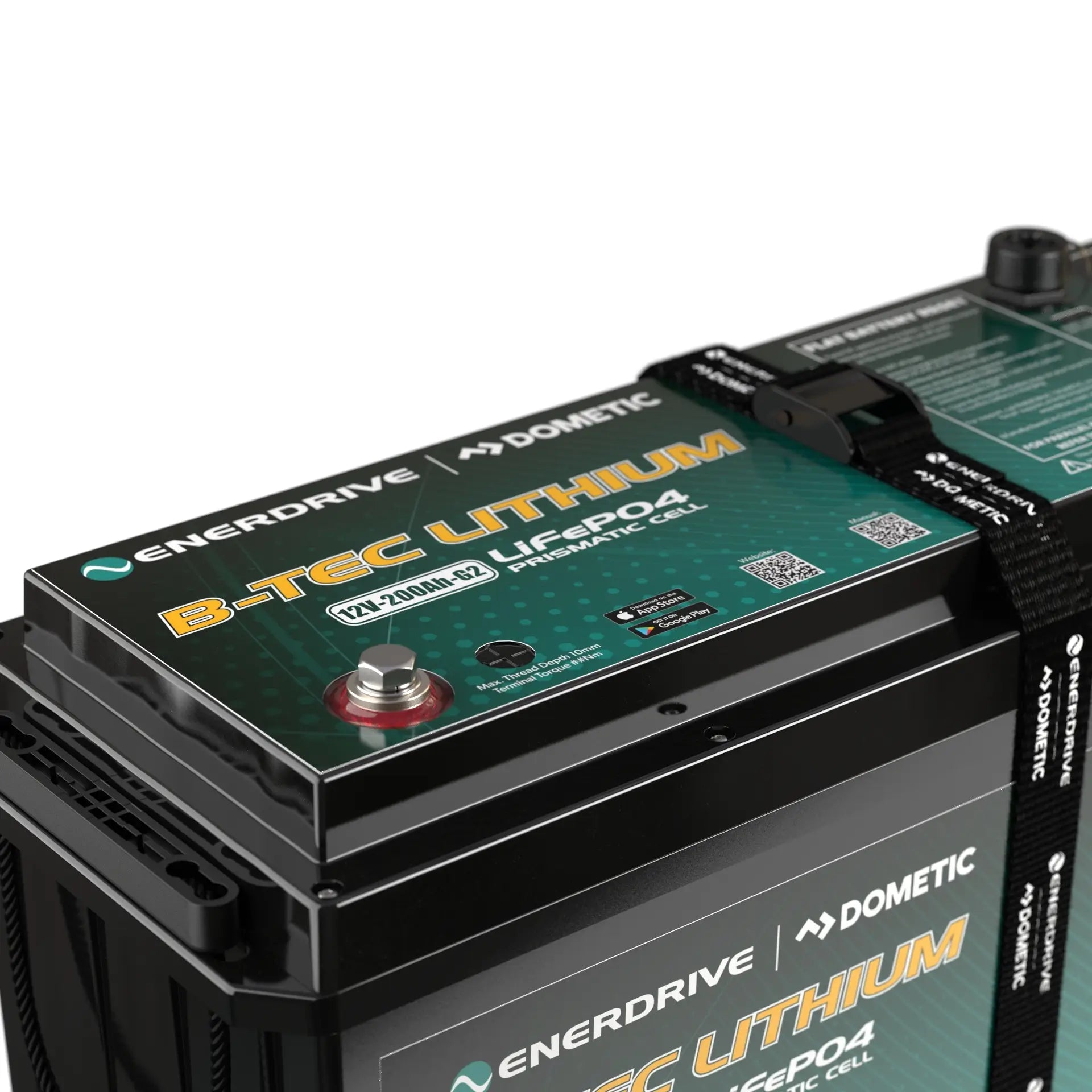 Enerdrive B-TEC 200Ah 12V Gen2 LiFePO₄ Battery — photo 3