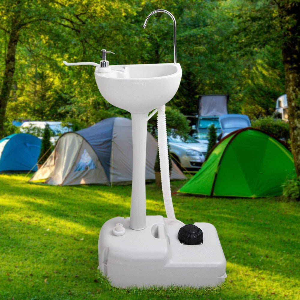Weisshorn Portable Camping Hand Wash Sink – 19L Water Capacity — photo 7