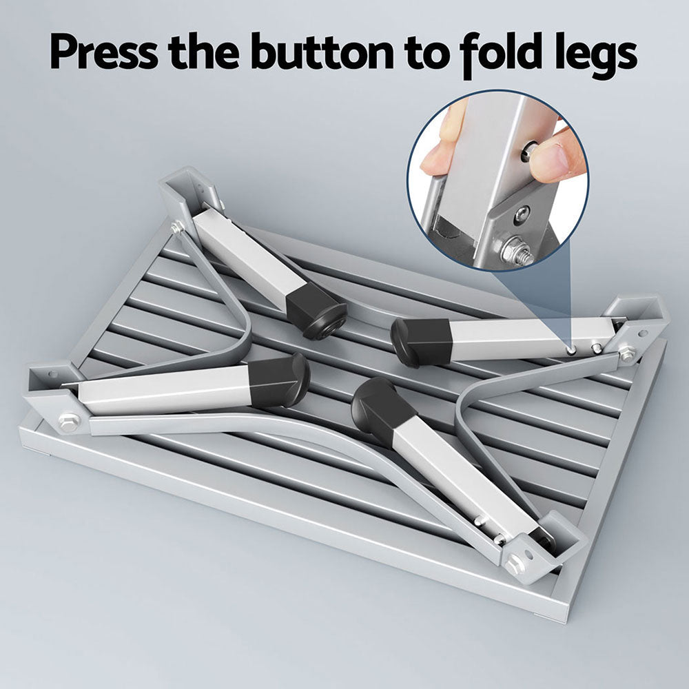 Weisshorn Folding Aluminium Caravan Step – 200kg Weight Capacity — photo 5