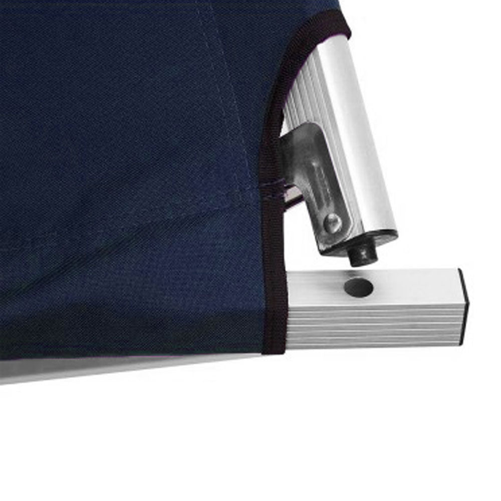 Camping Bed Folding Stretcher Lightweight w/ Carry Bag – Navy — photo 5