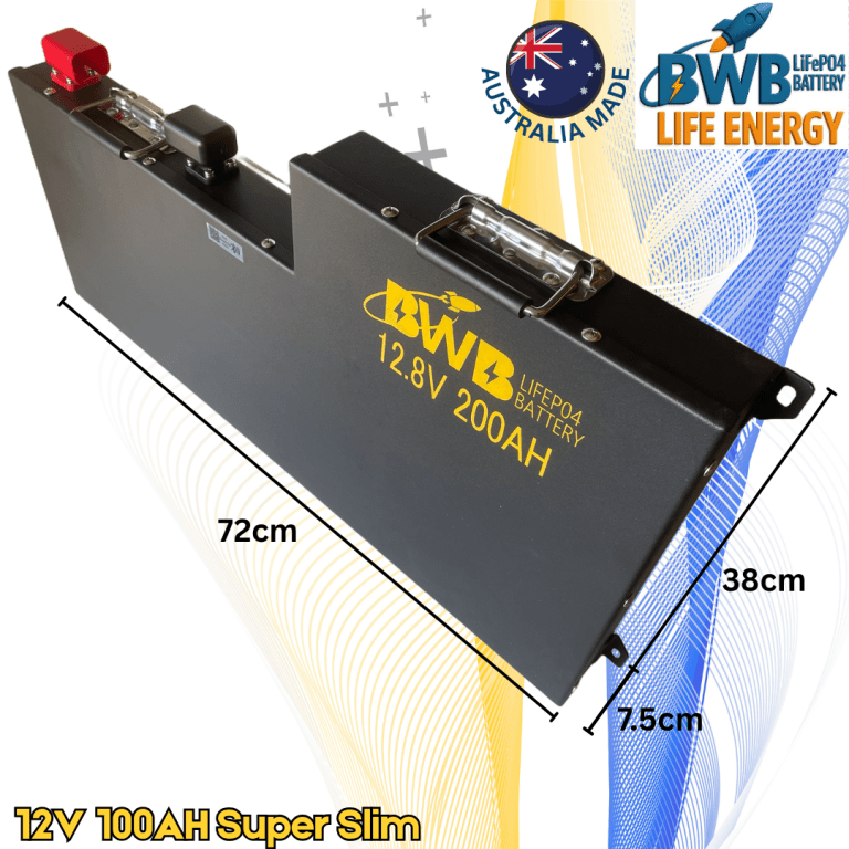BWB Super Slim 200Ah 12V LiFePO₄ Lithium Battery (Optional Bluetooth Monitoring) — Australian Made — photo 2