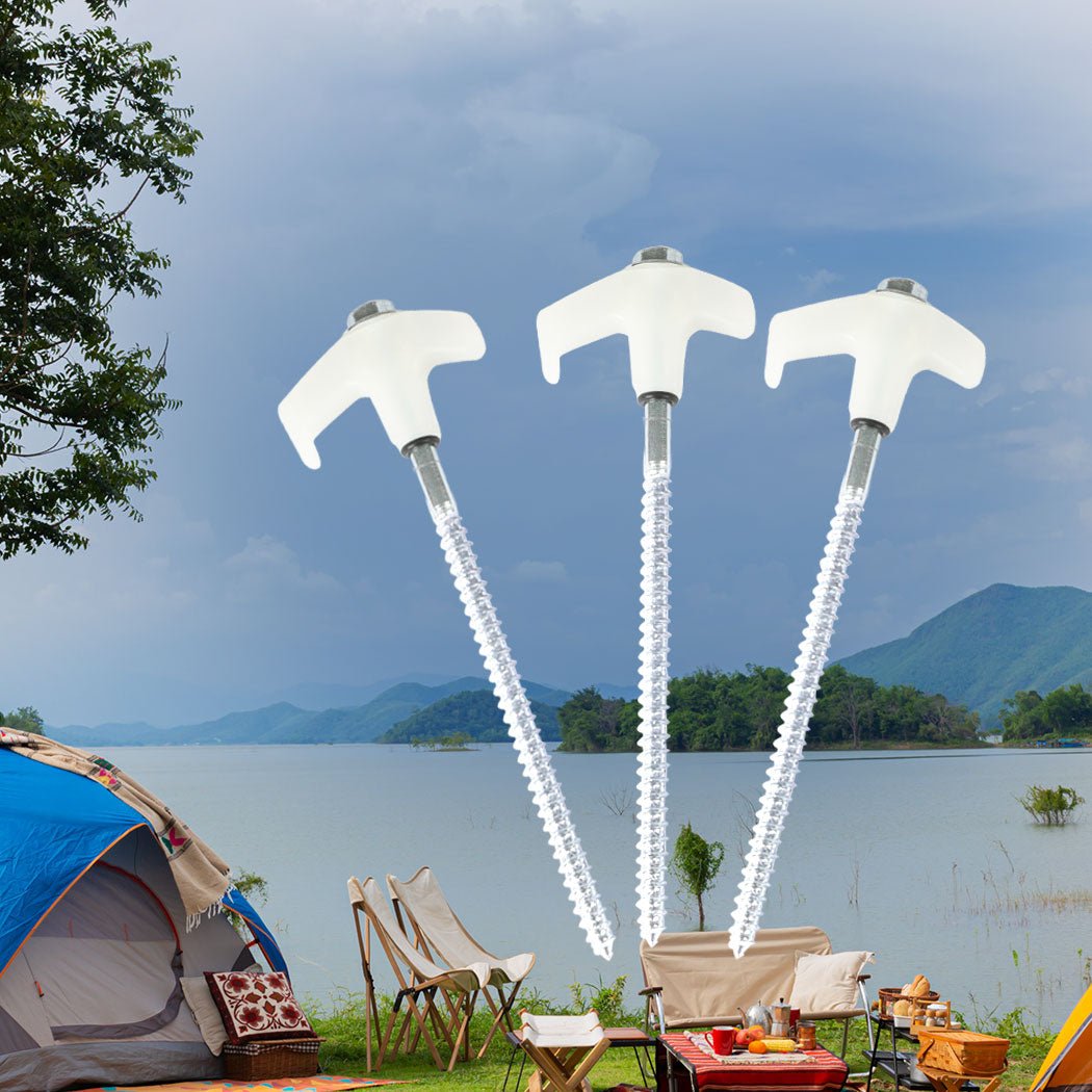 Mountview Glow in the Dark Screw In Tent Pegs – 15 Pack — photo 8