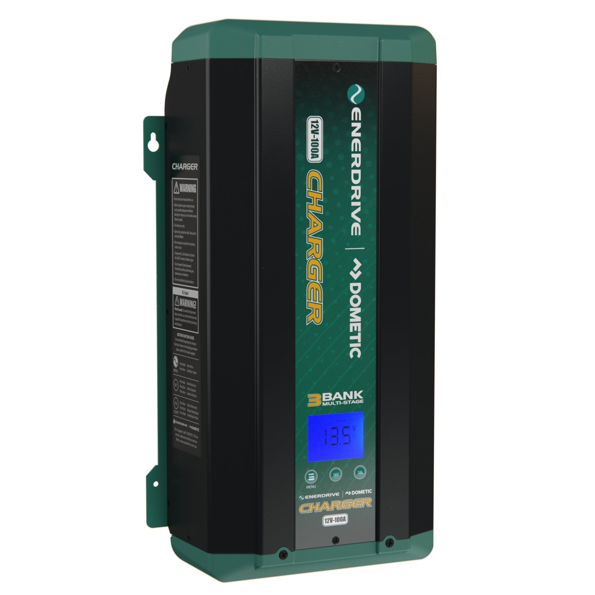 Enerdrive ePOWER Smart AC 12V Battery Charger - 100amp — photo 2