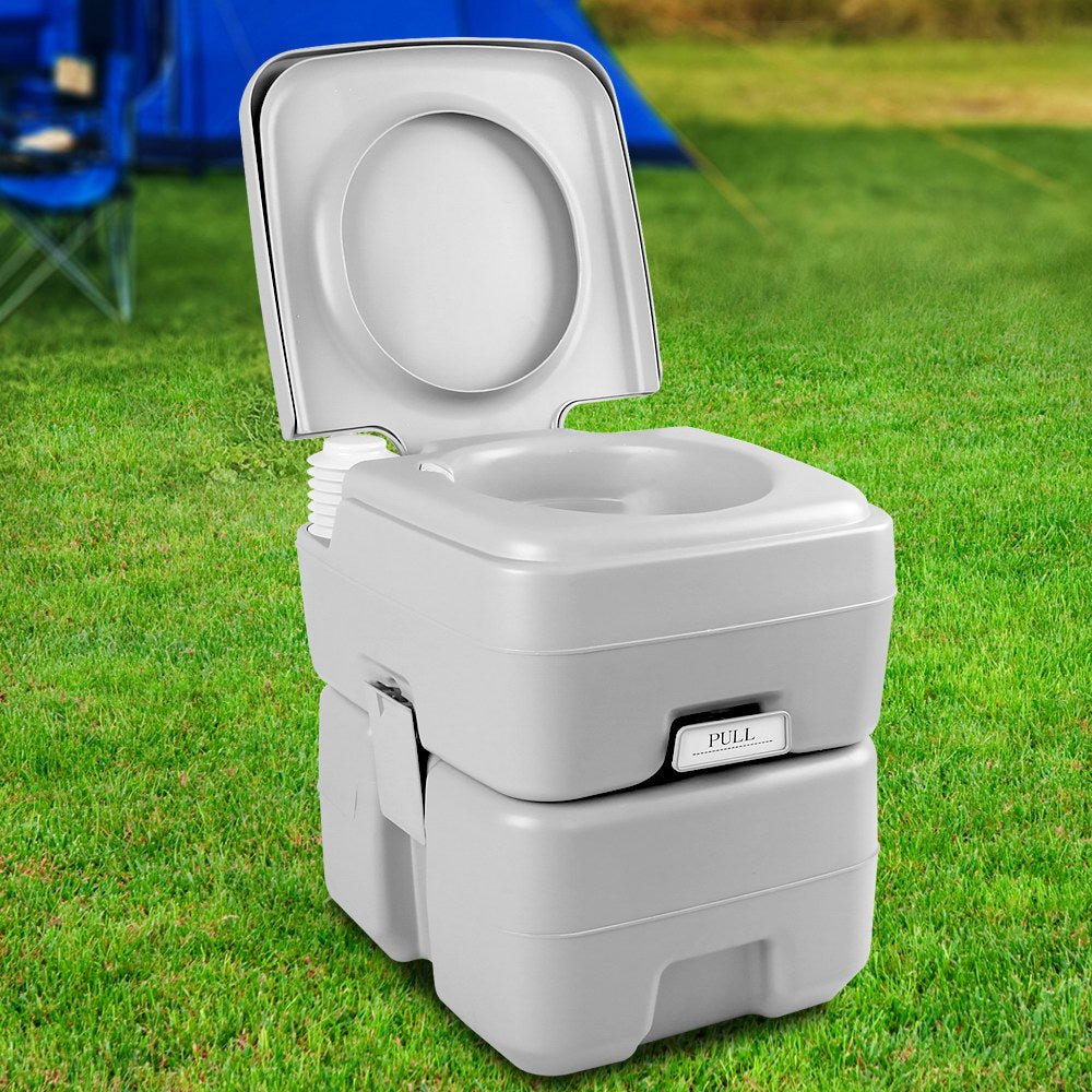 Weisshorn 20L Portable Camping Toilet – Grey — photo 7