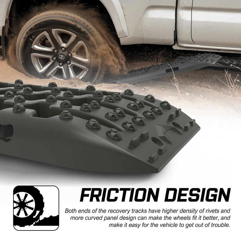 X-BULL Gen 3.0 Recovery Tracks Kit – 10T Sand, Snow & Mud Recovery Solution - Olive — photo 4