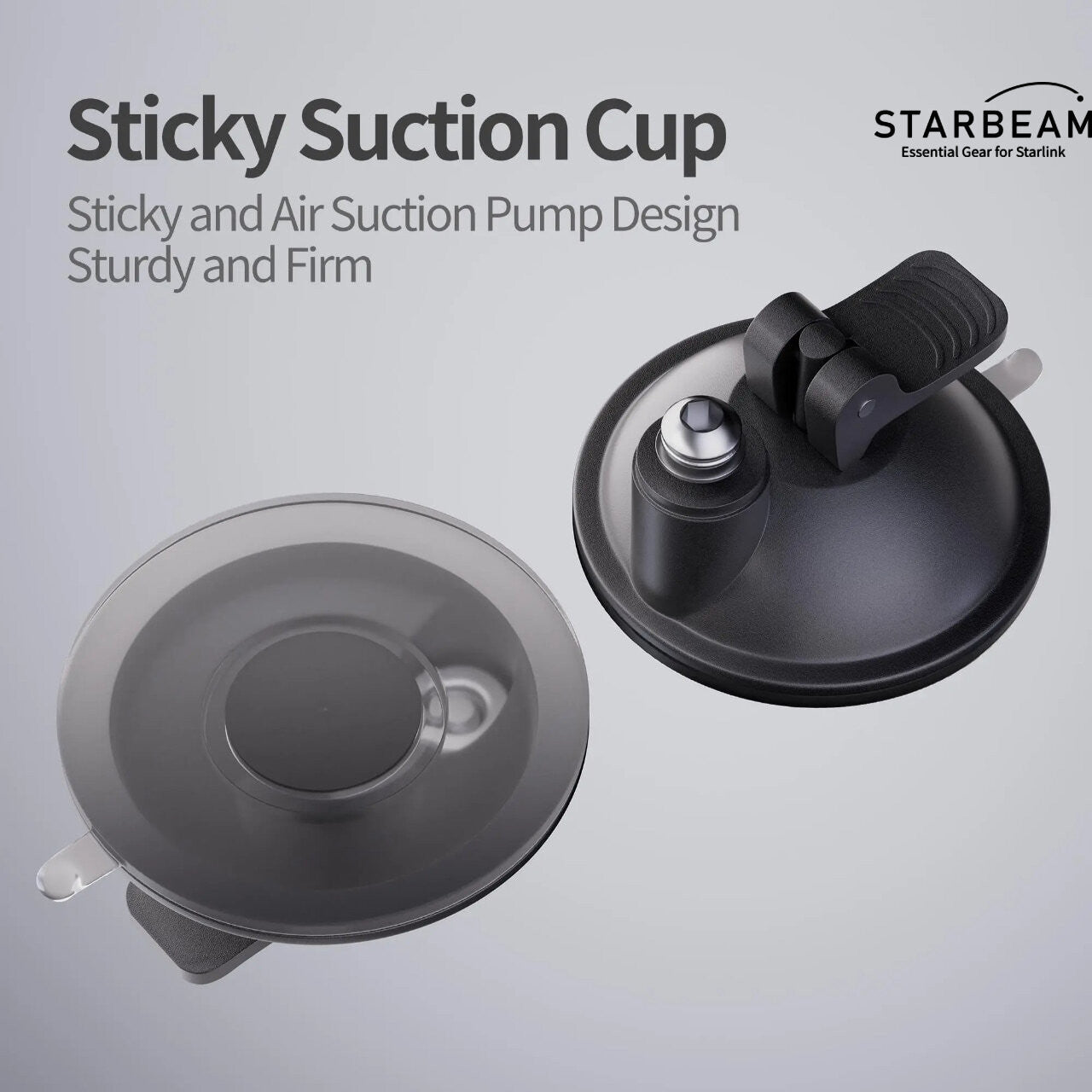 Starlink Mini Triple Suction Cup Window / Sunroof Mount — photo 6