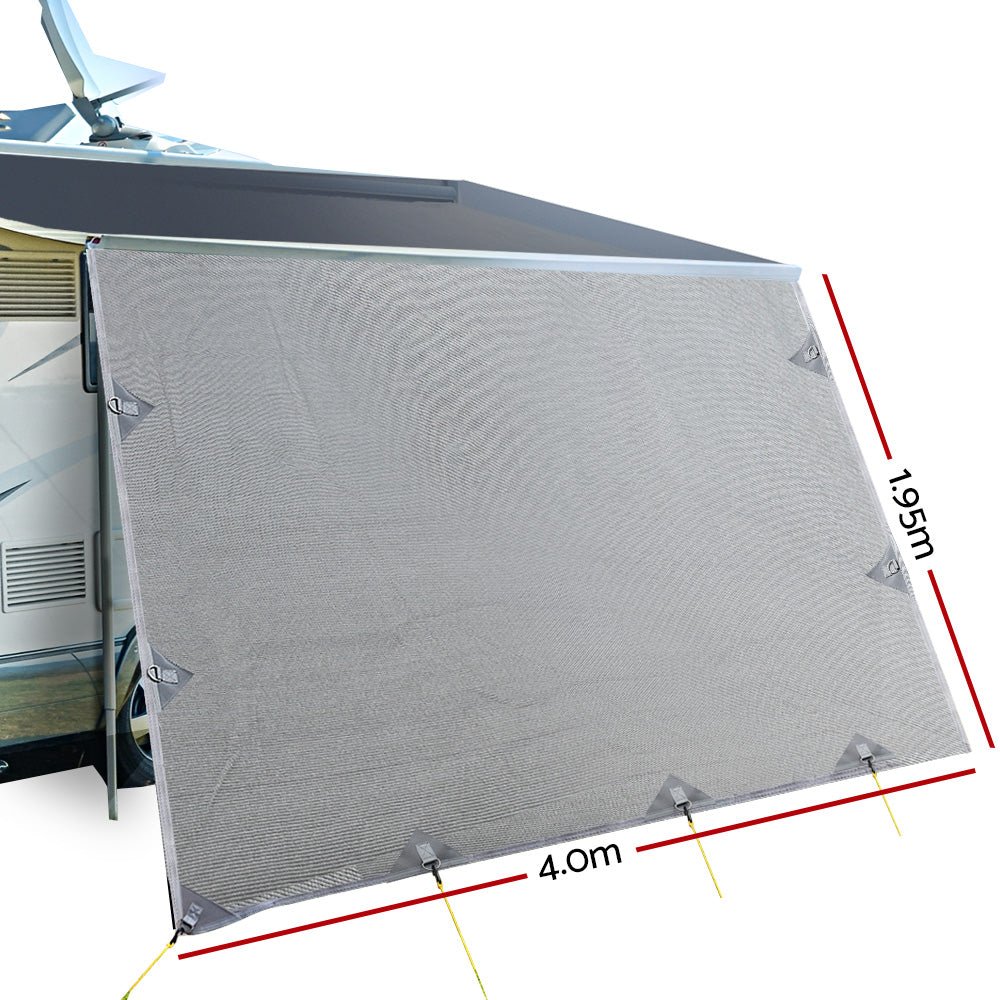 Caravan Privacy Screen for Roll Out Awning 4Mx1.95M — photo 2