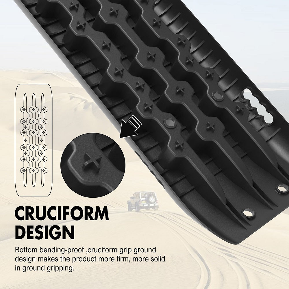 X-BULL Recovery Tracks Gen 2.0 for Sand, Snow and Mud - Black — photo 8
