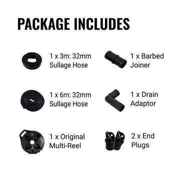 Flat Out 9m Sullage Hose Kit (32mm) – Original Multi-Reel — photo 5