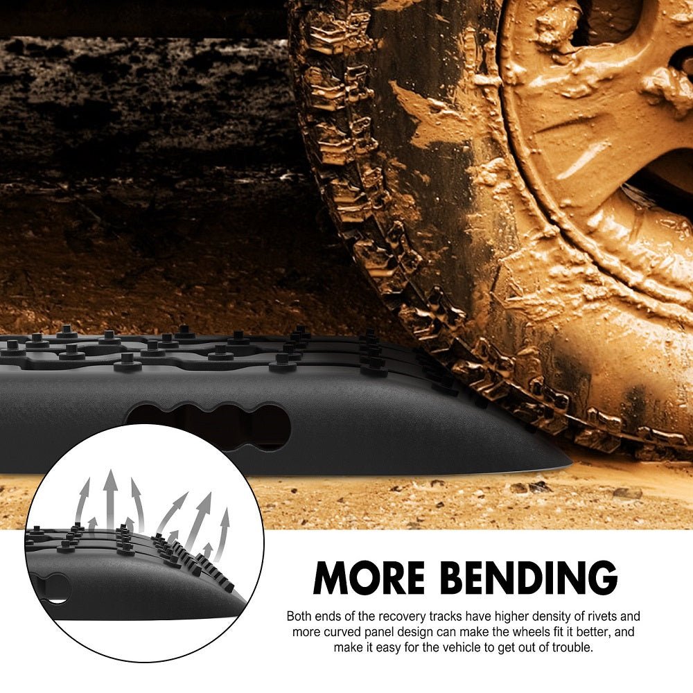 X-BULL Recovery Tracks Gen 2.0 for Sand, Snow and Mud - Black — photo 5