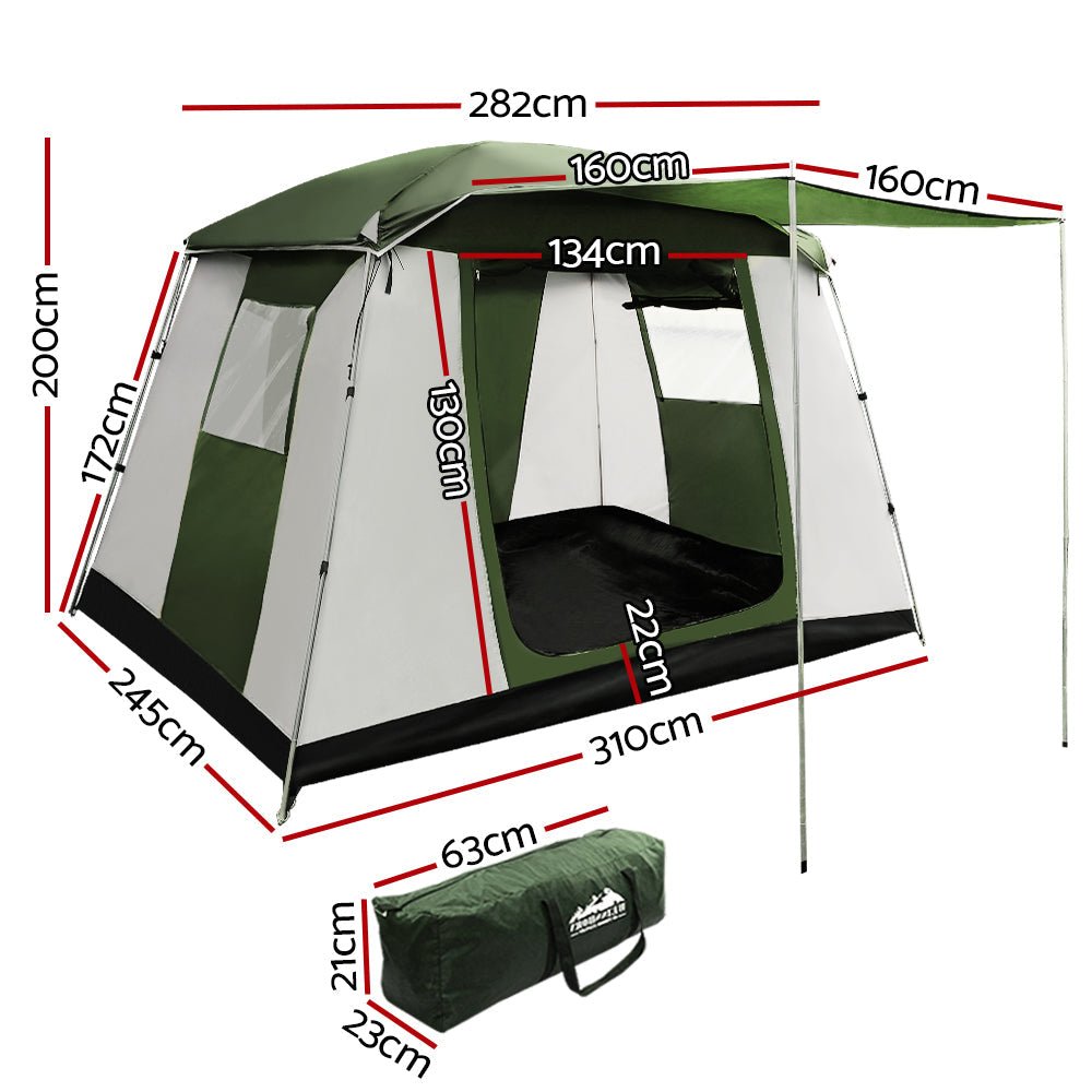 Weisshorn Camping Tent – 6 Person Family Dome — photo 2