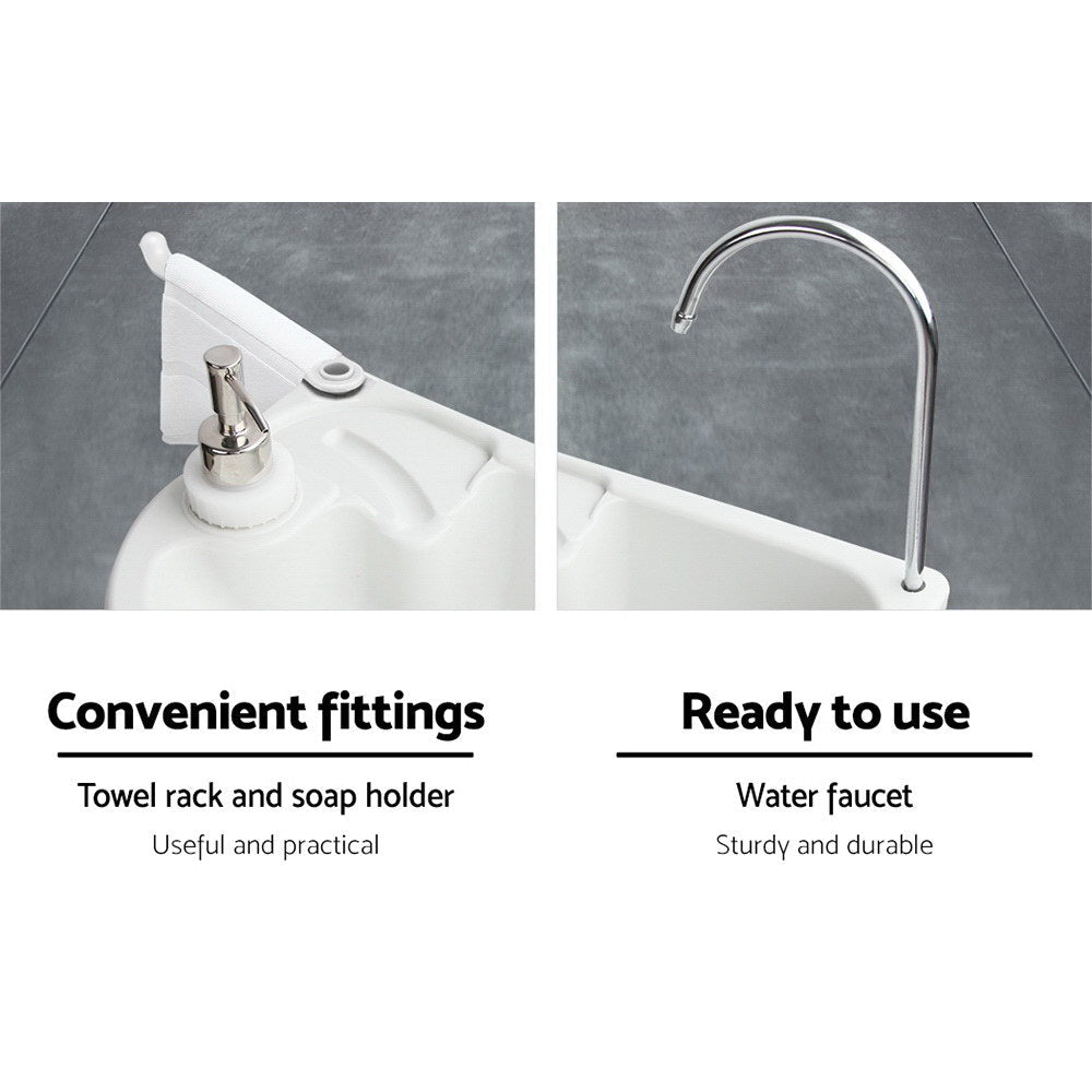 Weisshorn Portable Camping Hand Wash Sink – 43L Water Capacity — photo 3