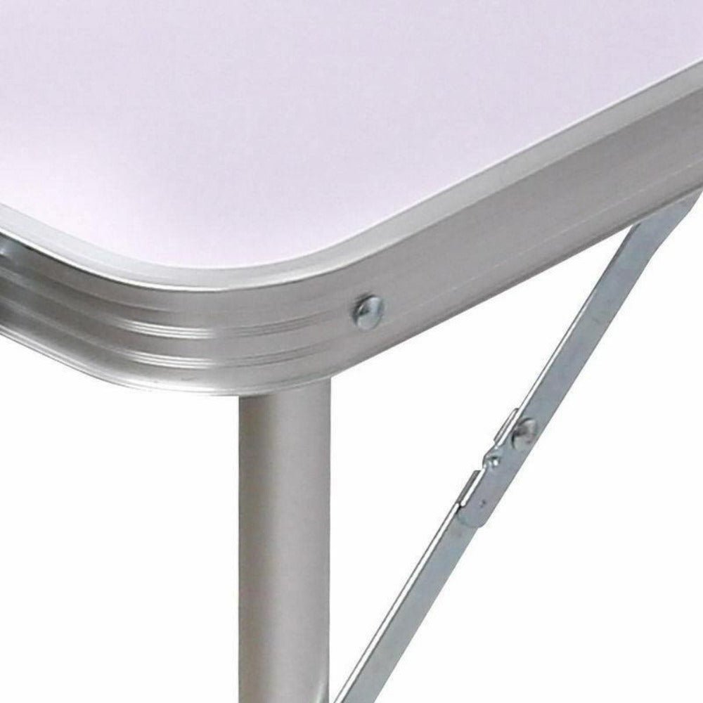 Portable Aluminium Folding Picnic Table & 4 Chairs Set – Perfect for Camping, BBQs, and Outdoor Fun — photo 7