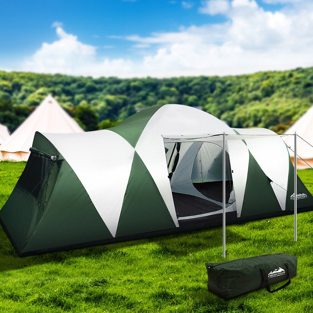 Weisshorn 12-Person Family Camping Tent – Green — photo 7