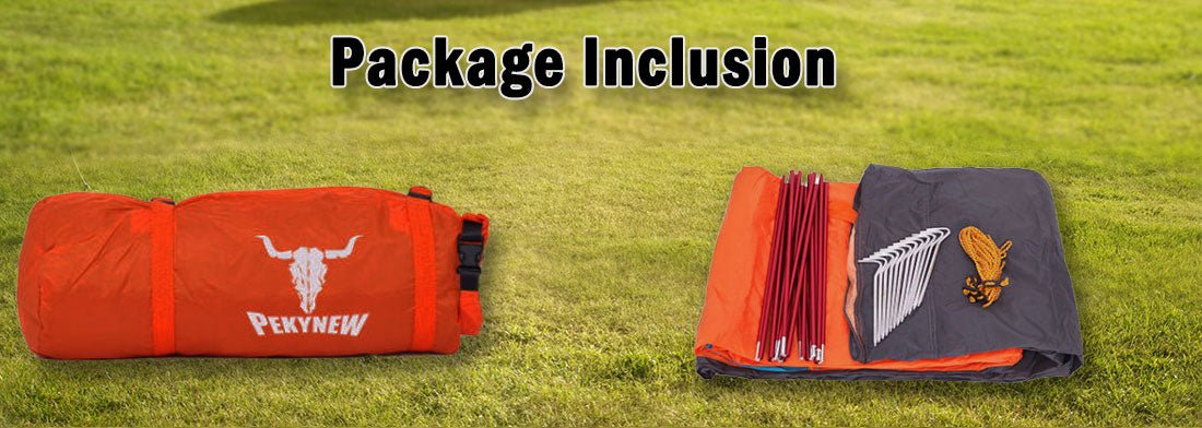 2-Person Lightweight Waterproof Camping Tent – Orange | Hiking, Backpacking, Cycling Ready — photo 7