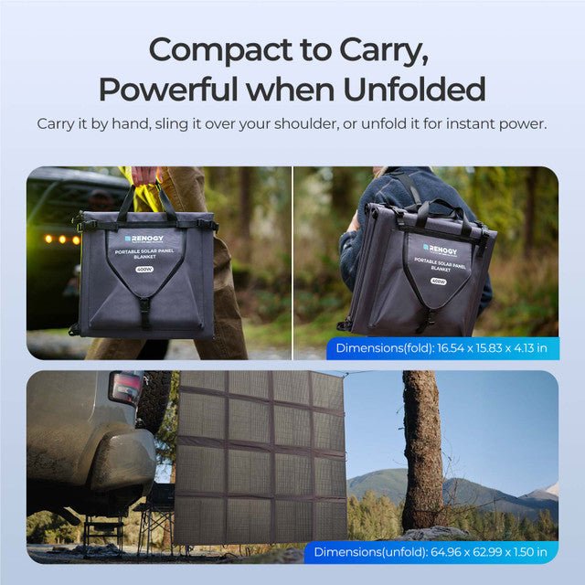 Renogy 400W Solar Panel Blanket – Lightweight, High-Efficiency & Built for Off-Grid Power — photo 5