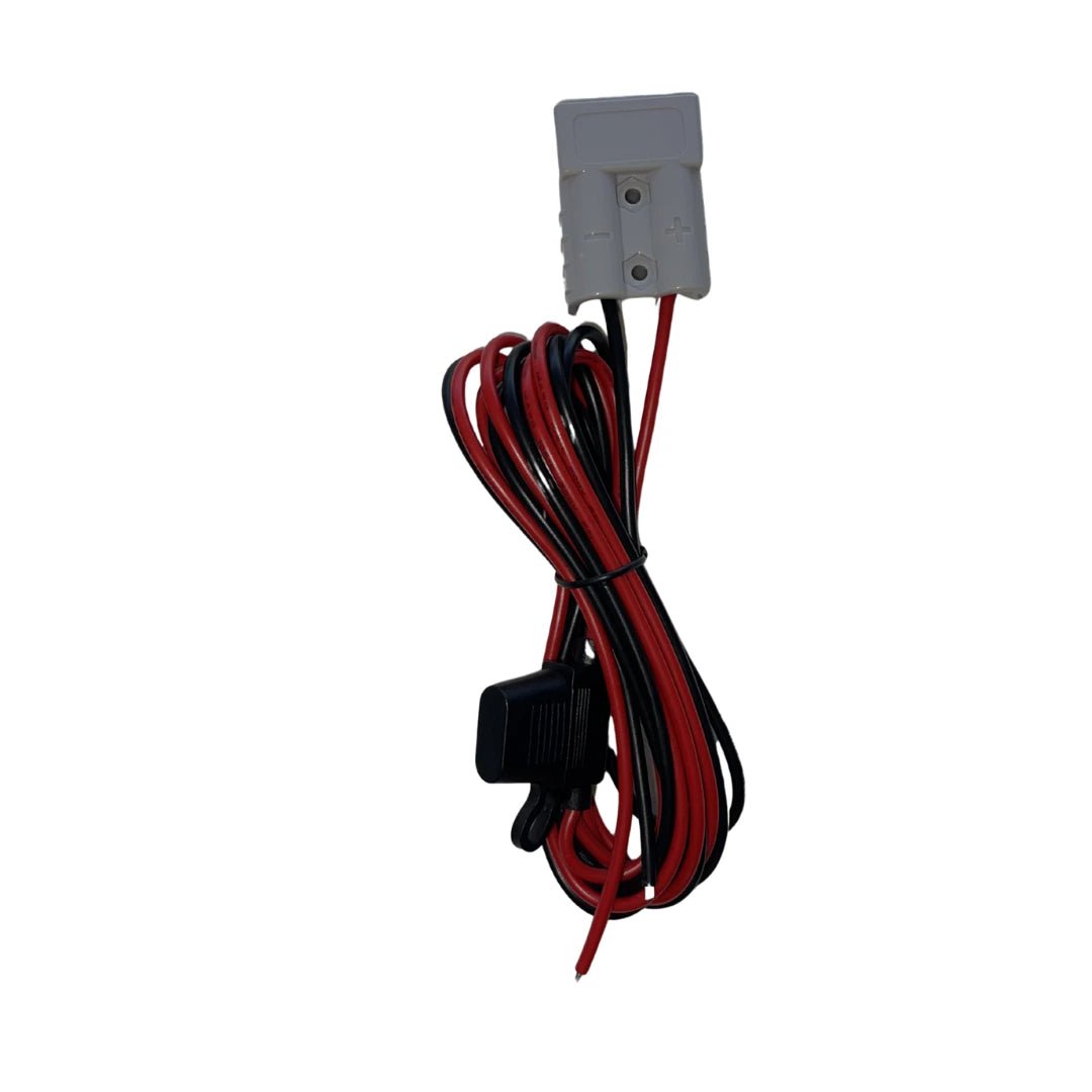 12V Power Lead with Inline 25A Fuse – Anderson or Cigarette Plug | 30cm, 2m or 5m