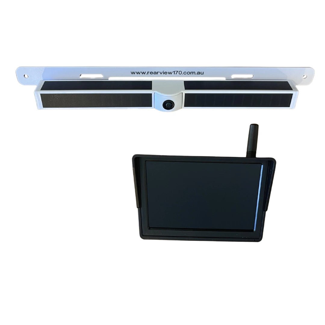 rearview170 Solar Wireless Reverse Camera – 170° Wide Angle, No Wiring Required