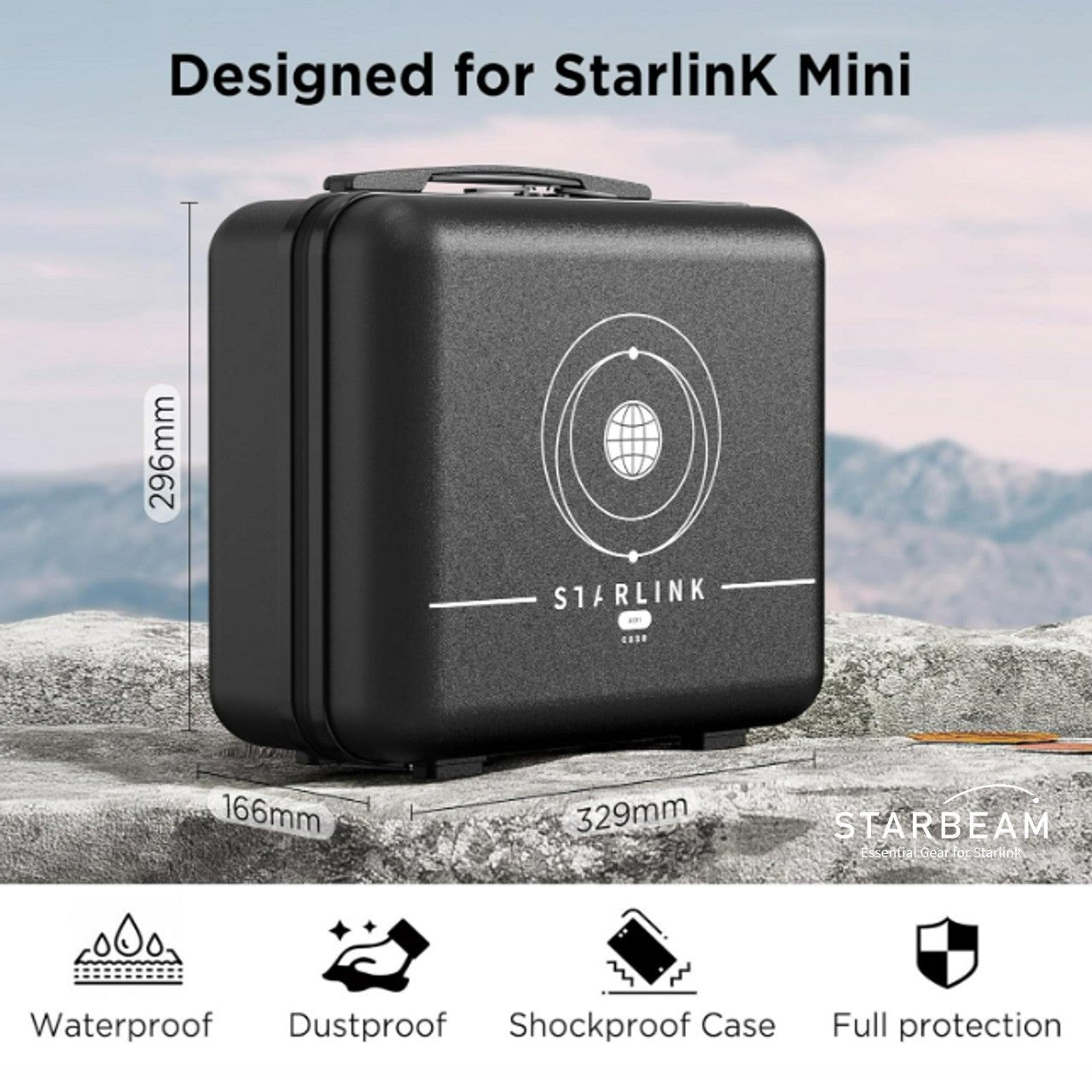 Starlink Mini Travel Suitcase – Rugged Protective Carry Case — photo 3