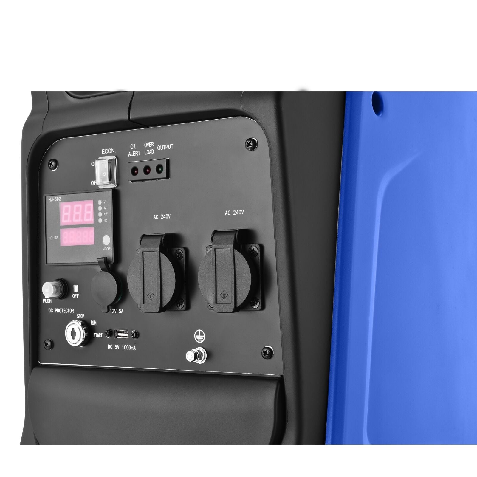 Gentrax 3500W Generator with Remote Starter – Pure Sine Wave Inverter, Quiet, Portable Power for Camping & Caravans (3.2kW Rated Output) — photo 6