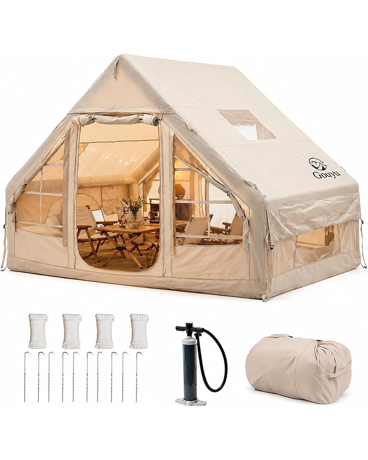 4-6 Person Inflatable Camping Tent — photo 2