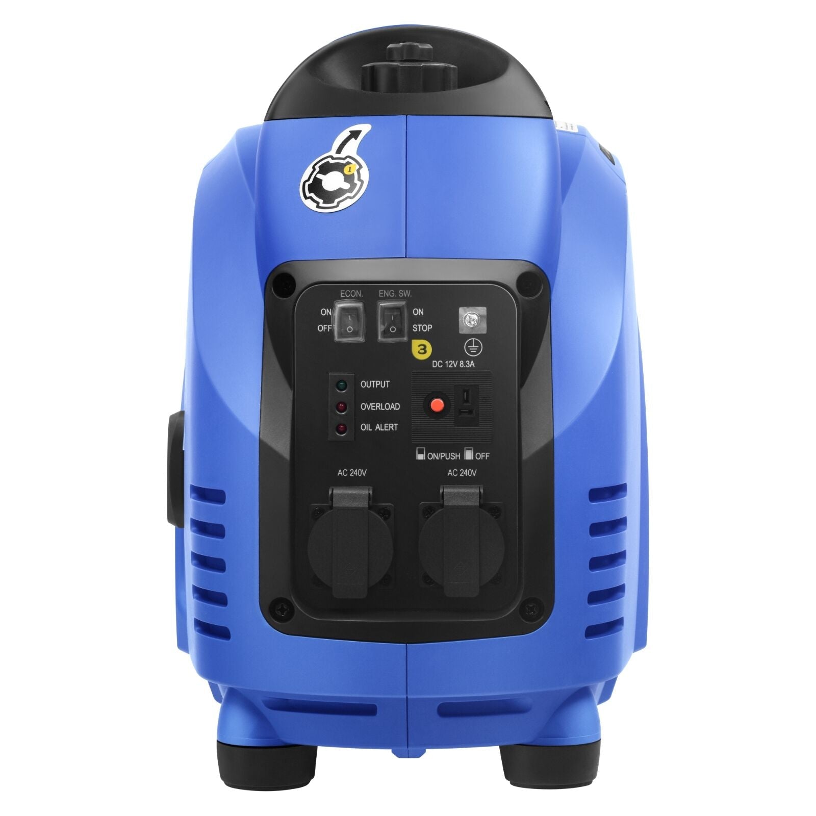 Gentrax 2500W Generator – Pure Sine Wave Inverter, Quiet, Portable Power for Camping & Caravans (2.2kW Rated Output) — photo 3