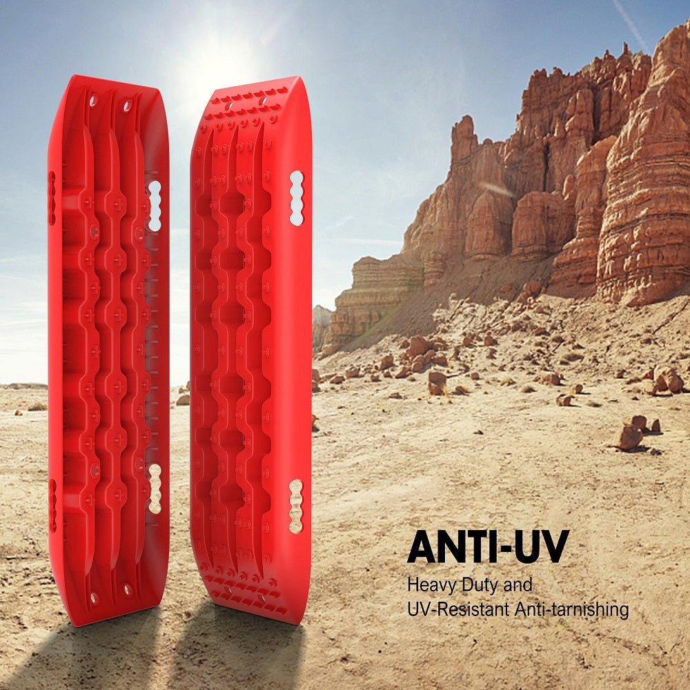 X-BULL Recovery Tracks Gen 2.0 for Sand, Snow and Mud - Red — photo 5