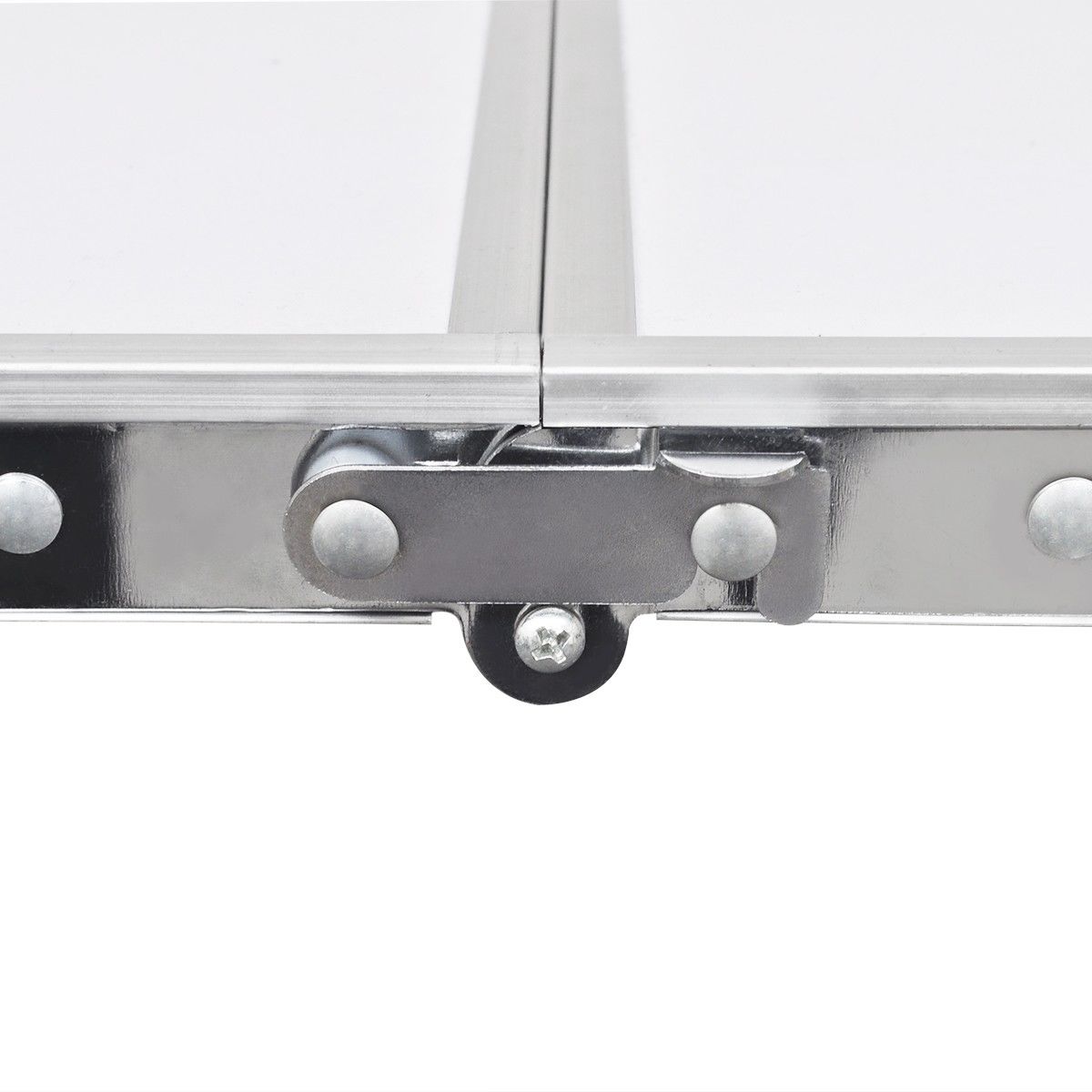 Aluminium Folding Portable Camping & Picnic Table – 120 x 60cm (White) — photo 3