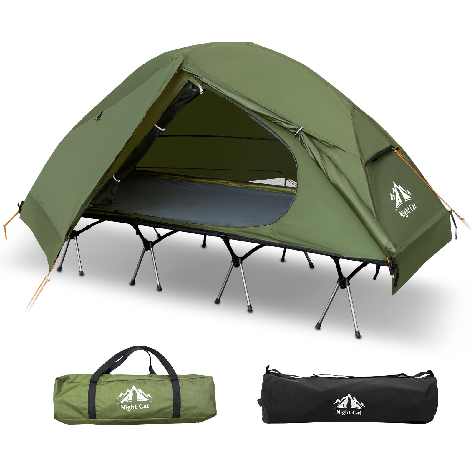 Night Cat Camping Cot Tent