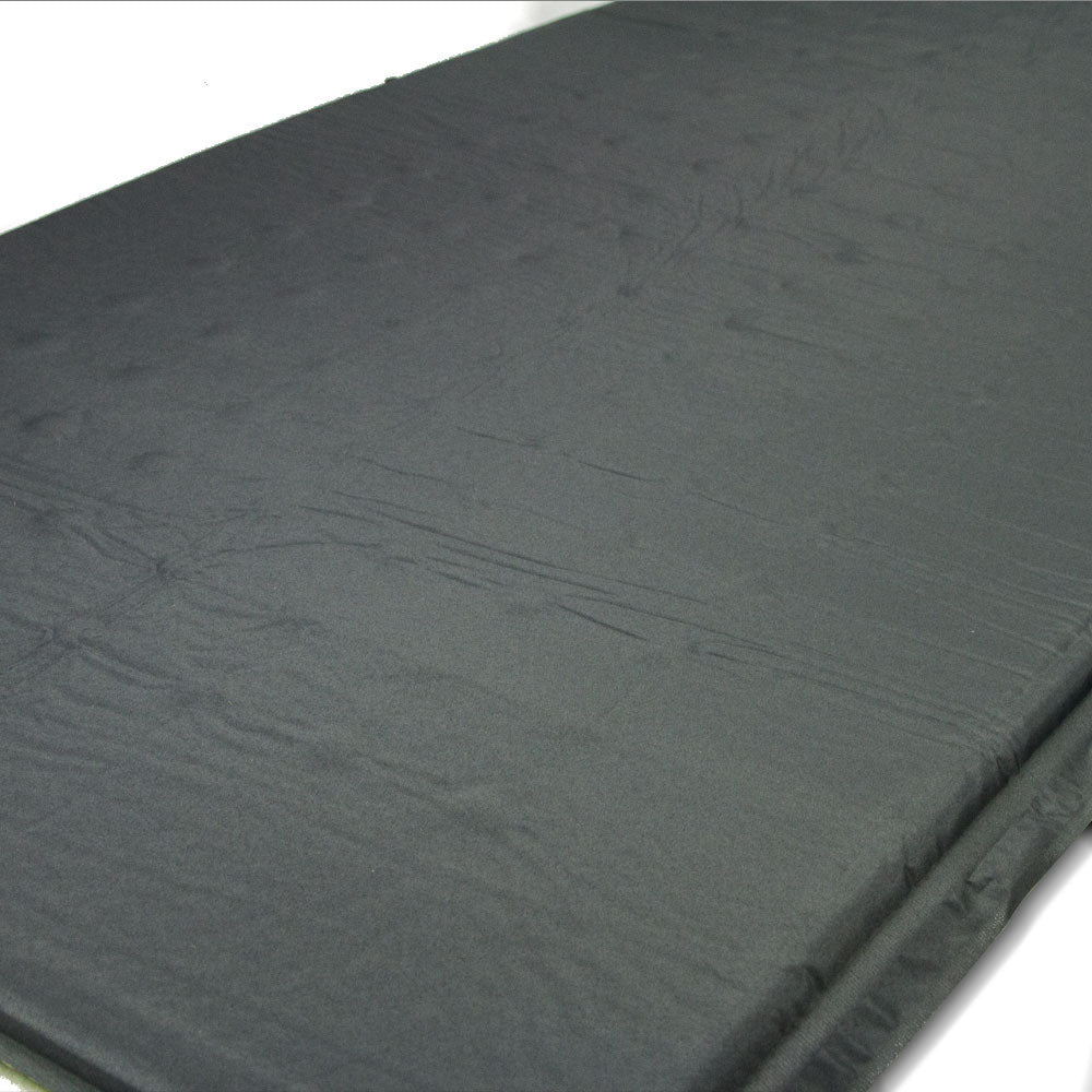 Self-Inflating Camping Mattress – 2.5cm Thick Single Sleeping Mat – Camping, Hiking & Joinable – Green/Grey — photo 5