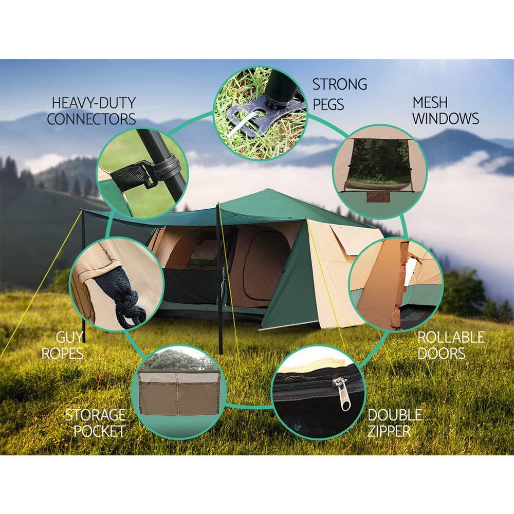 Weisshorn Instant Up Camping Tent - 8 Person — photo 6