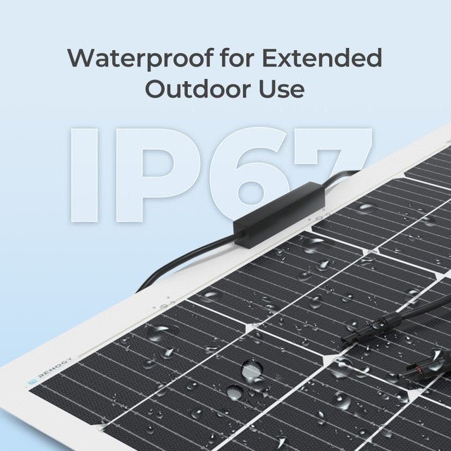 Renogy 200W 12V Flexible & Lightweight Monocrystalline Solar Panel — photo 6