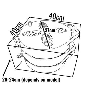 Flat Out 15m Drink Water Hose Kit – 12.5m on Narrow Reel + 2.5m Extension — photo 6