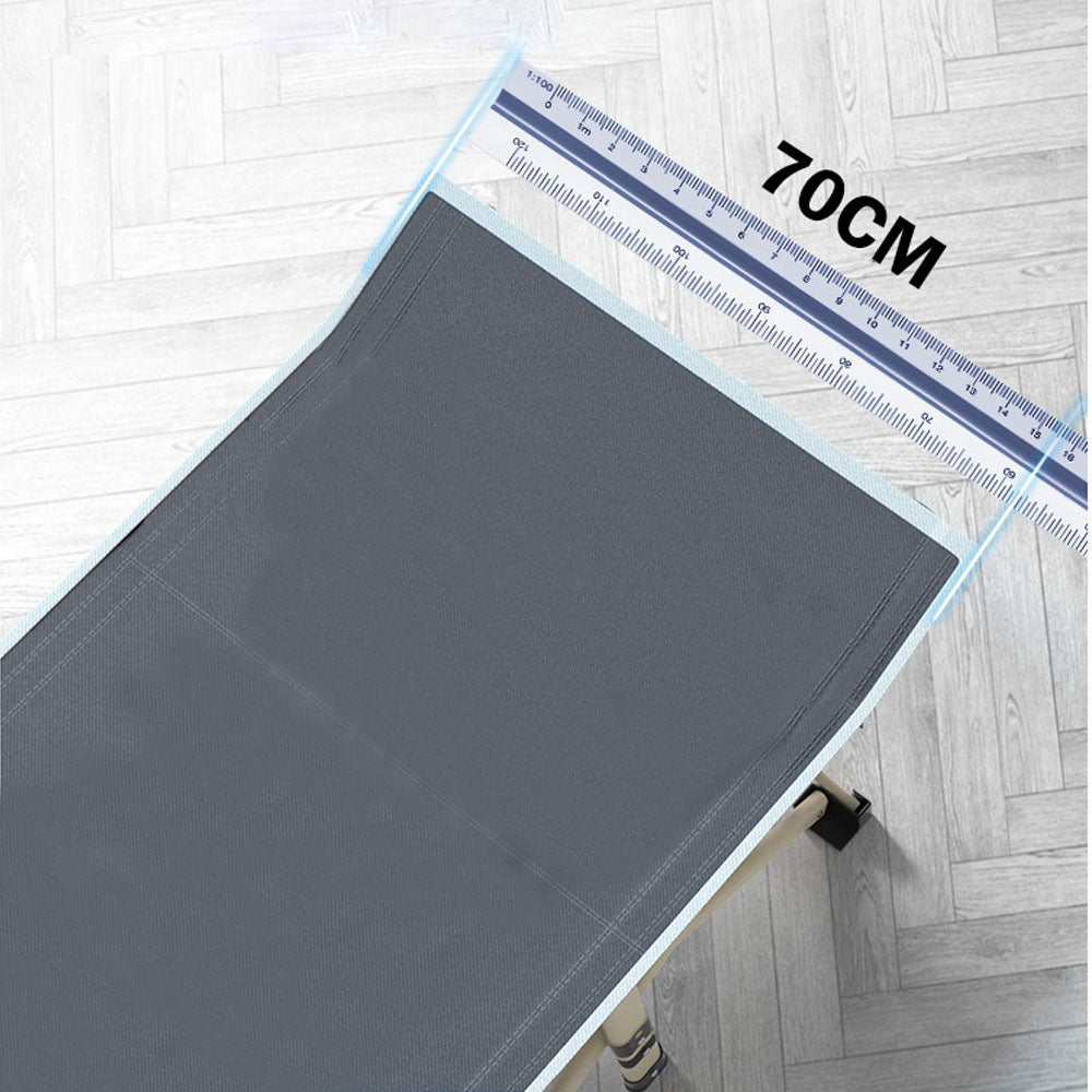 Camping Portable Folding Stretcher Bed – Recliner Mat (Grey) — photo 4