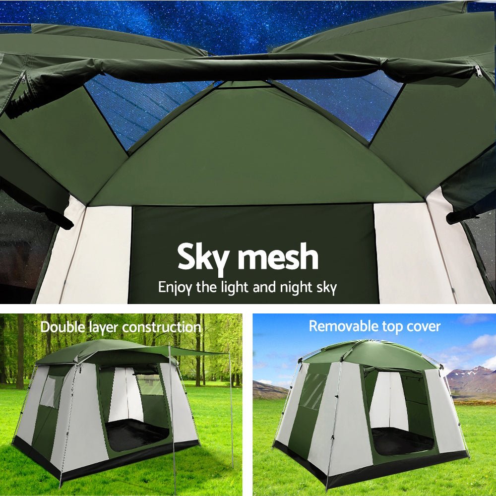 Weisshorn Camping Tent – 6 Person Family Dome — photo 5