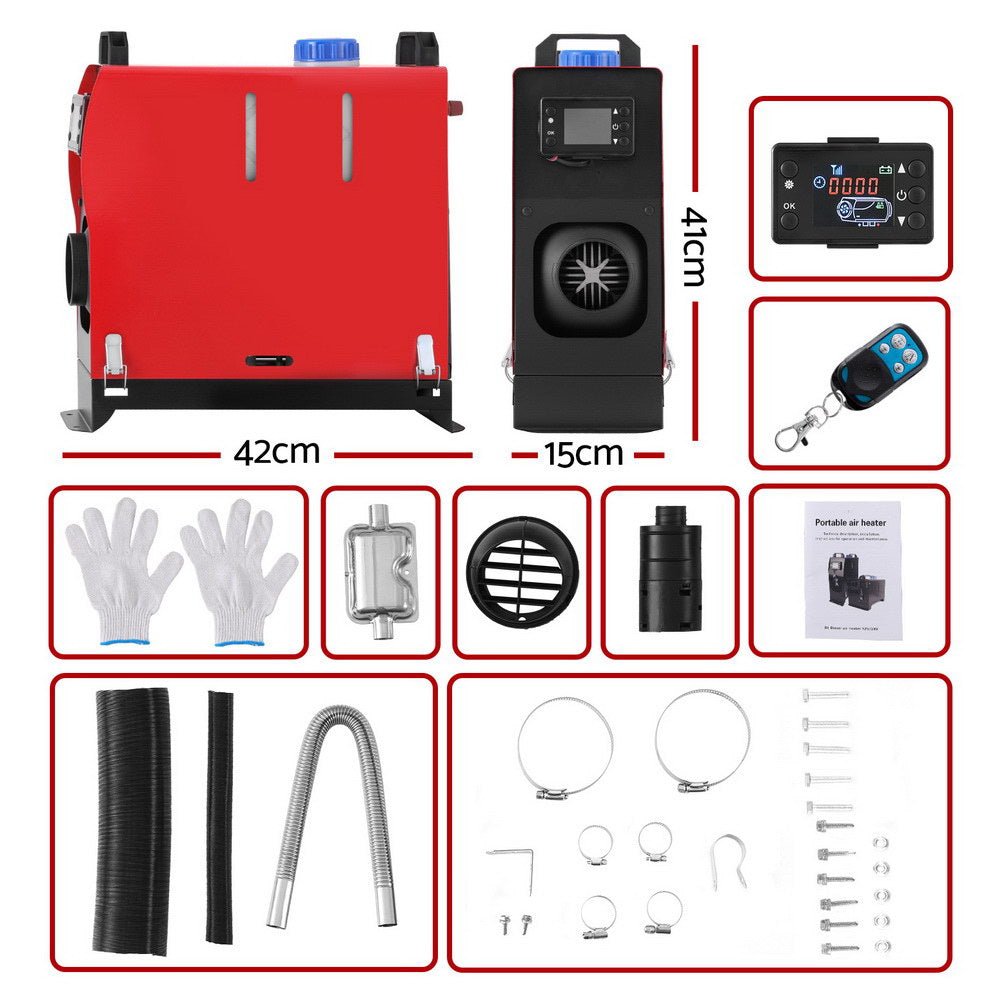 Giantz 5KW All-in-One Diesel Air Heater — photo 2