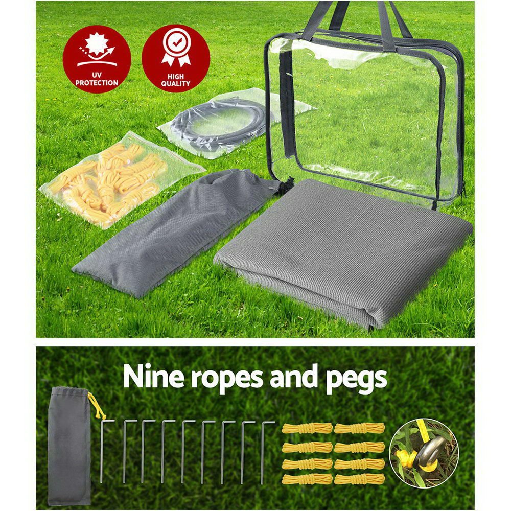 Caravan Privacy Screen for Roll Out Awning 4.6x1.95M — photo 6