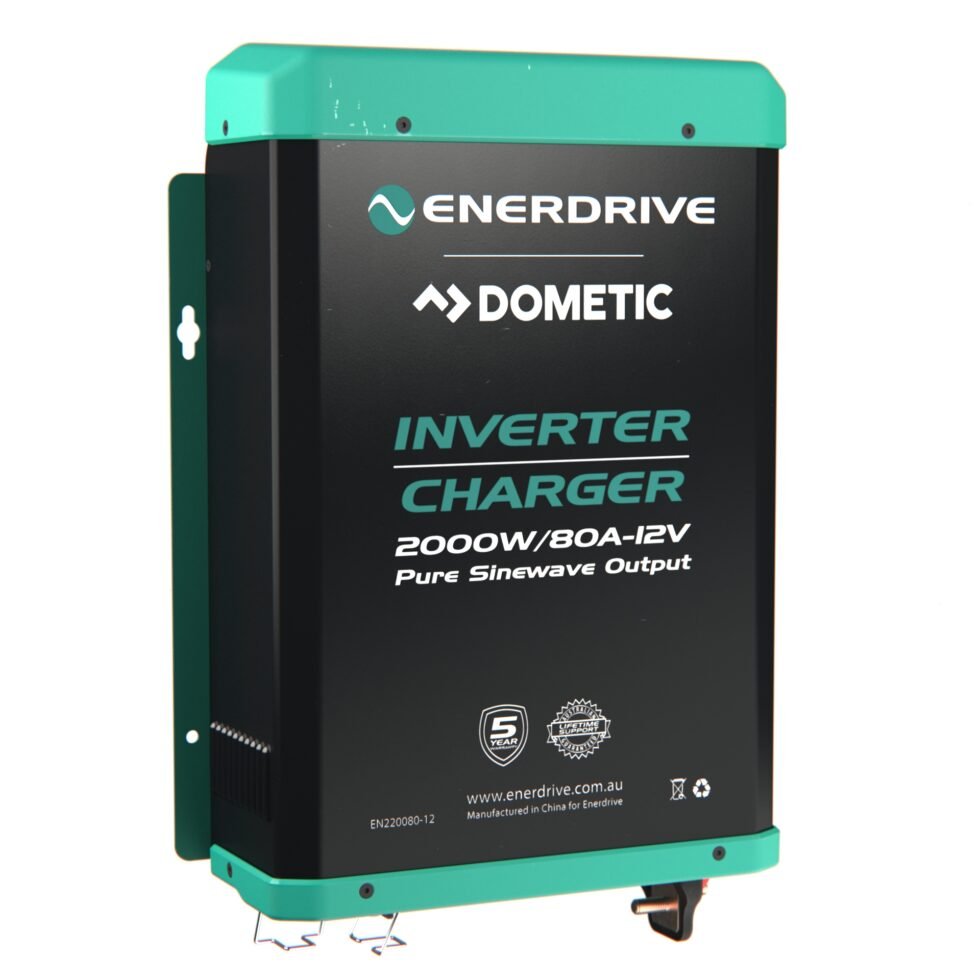 Enerdrive Inverter/Charger 2000W/80A – 12V (Combi Unit) — photo 2