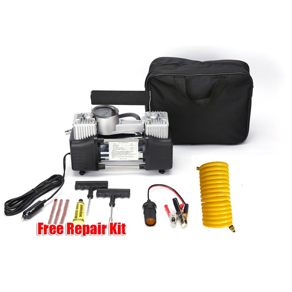 Portable 12V Air Compressor – 85L/min Portable Inflator & Deflator