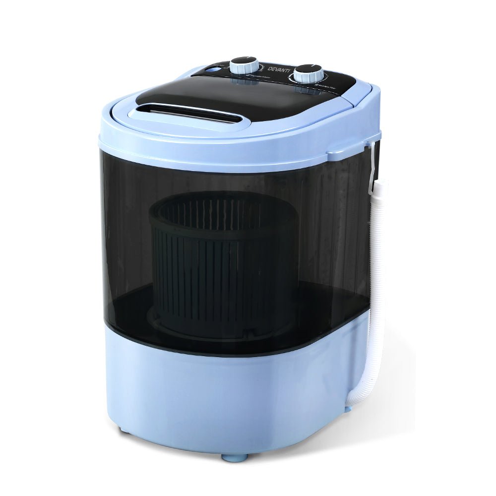 Devanti Portable Washing Machine 3KG – Black