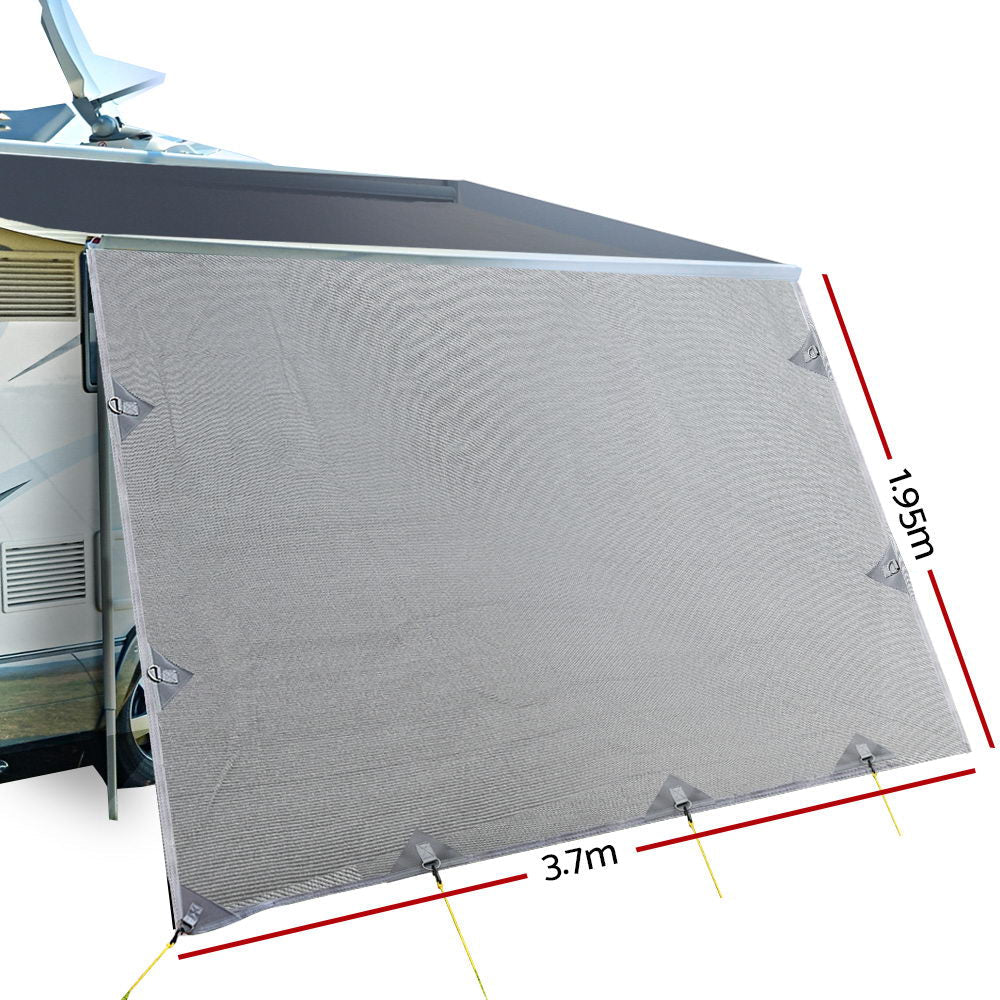 Caravan Privacy Screen for Roll Out Awning 3.7X1.95M — photo 2