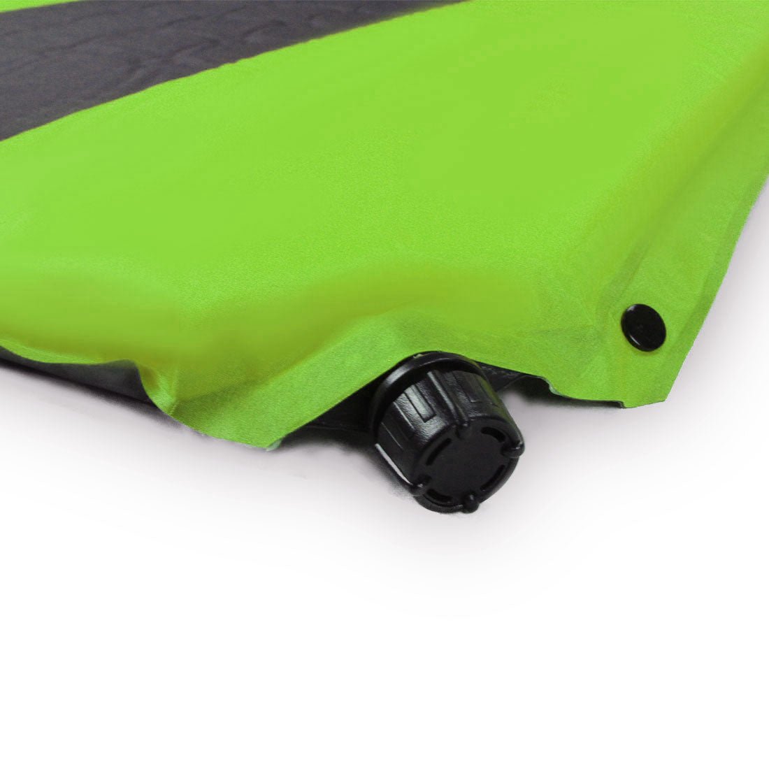 Double Self-Inflating Camping Mattress – 5cm Thick Joinable Air Bed for Hiking & Outdoors – Green — photo 5