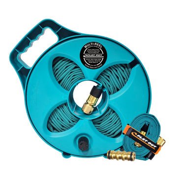 Flat Out 10m Drink Water Hose Kit – 7.5m on Compact Reel + 2.5m Extension