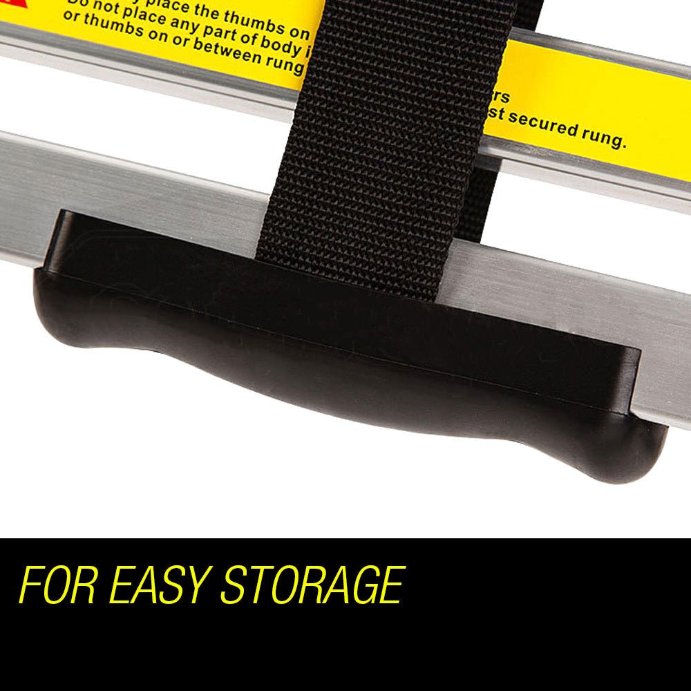 Bullet 3.8m Telescopic Aluminium Ladder – Portable, Compact & Built for Outdoor Adventure — photo 9