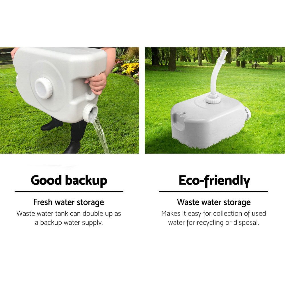 Weisshorn Portable Camping Hand Wash Sink – 43L Water Capacity — photo 5