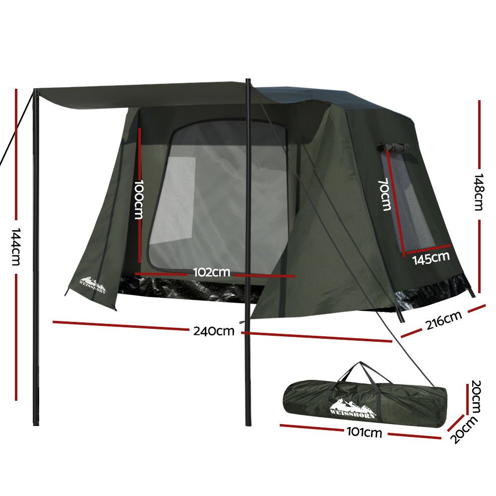 Weisshorn Instant Up Camping Tent – 2–3 Person — photo 2