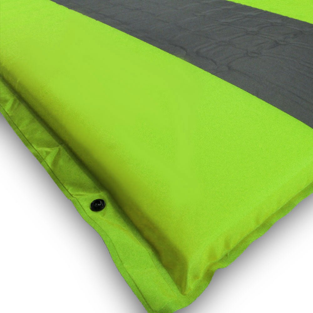 Self-Inflating Camping Mattress – 5cm Thick Camping Air Bed – Joinable, Green — photo 7